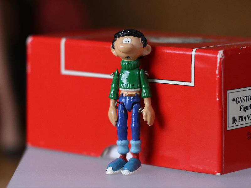 Gaston en mini-figurine articulée