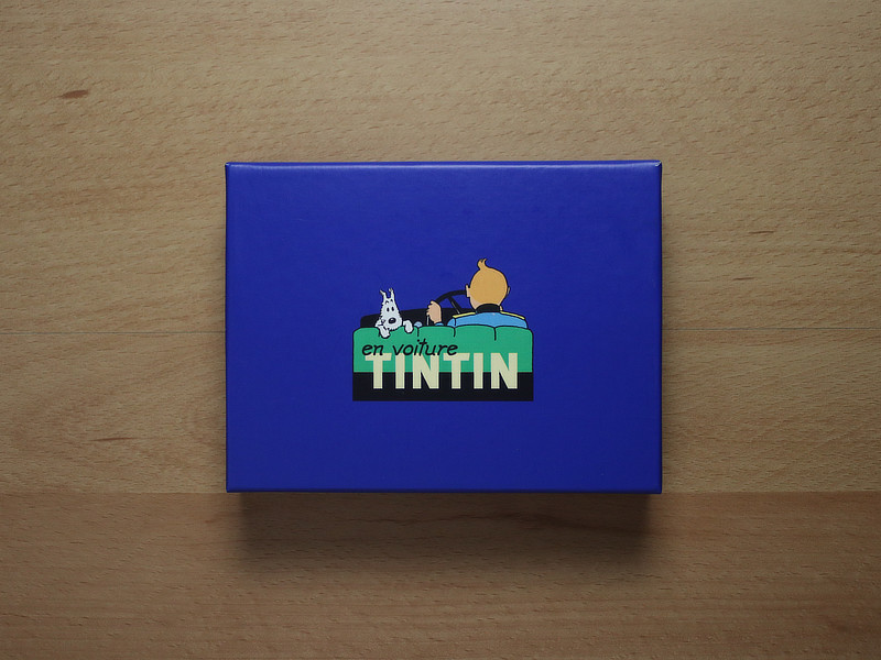 Jeu de cartes En voiture TINTIN