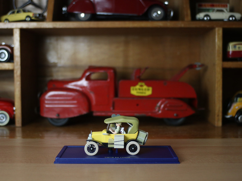 Ford modèle T, Tintin au Congo