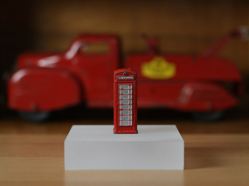 Cabine téléphonique Dinky Toys