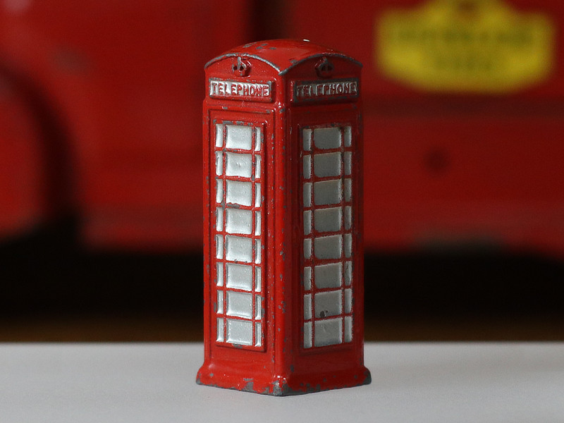 Cabine téléphonique Dinky Toys