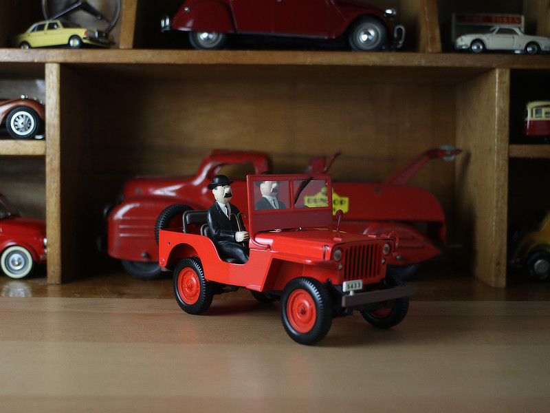 Jeep, Tintin au pays de l’or noir