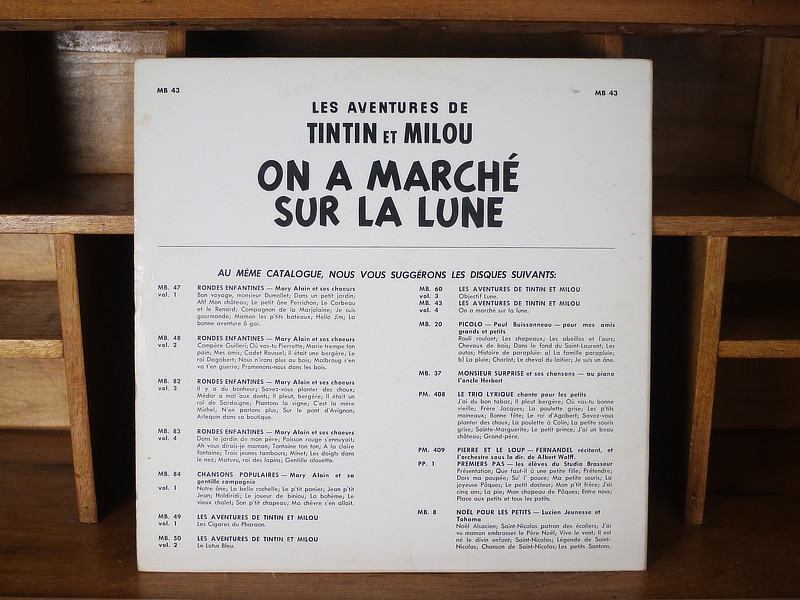 Disque «On a marché sur la Lune»