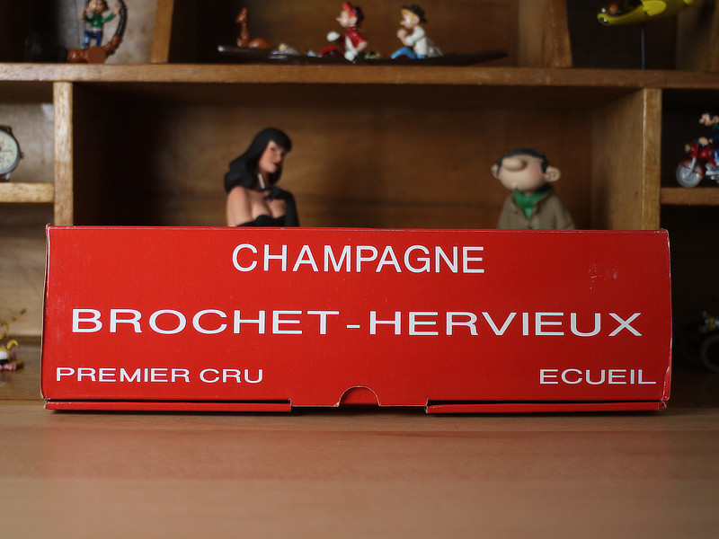 Bouteille de champagne «Objectif Lune»