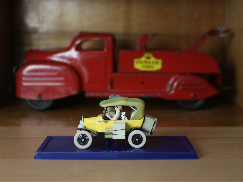 Ford modèle T, Tintin au Congo