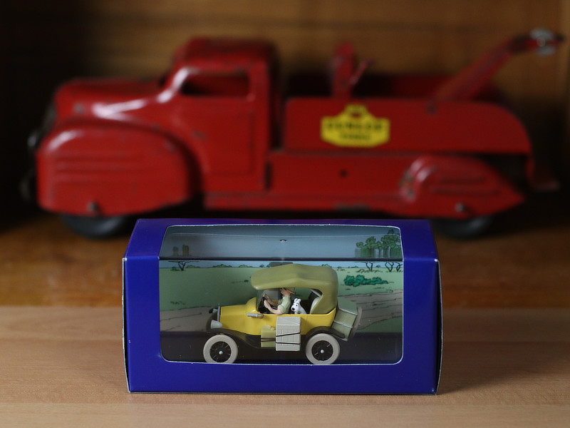 Ford modèle T, Tintin au Congo