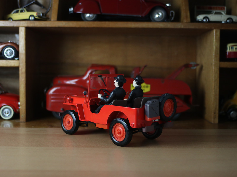 Jeep, Tintin au pays de l’or noir