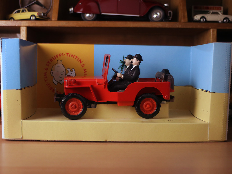 Jeep, Tintin au pays de l’or noir