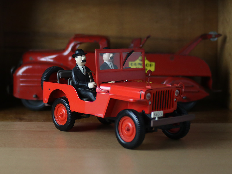 Jeep, Tintin au pays de l’or noir
